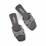 Black Formal Slipper For Women FR8488 - View 5
