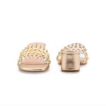 Golden Formal Slipper For Women FR8492 - View 4