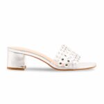Silver Formal Slipper For Ladies FR8492 - View 2