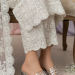 Silver Formal Slipper For Ladies FR8492 - View 1