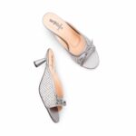 Grey Formal Slipper For Women FR8495 - View 5