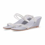 Grey Formal Slipper For Ladies FR8498 - View 3