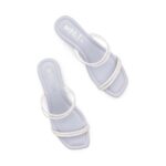 Grey Formal Slipper For Ladies FR8498 - View 5