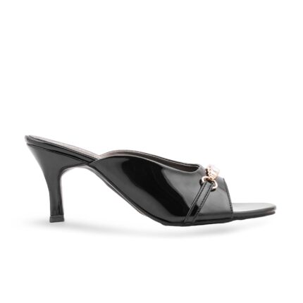 Black Formal Slipper For Women FR8500 - View 2