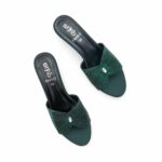 Green Formal Slipper For Women FR8502 - View 5