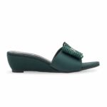 Green Formal Slipper For Women FR8502 - View 2