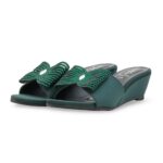 Green Formal Slipper For Women FR8502 - View 3