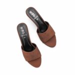 Coffee Formal Slipper For Ladies FR8503 - View 5