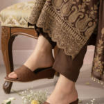 Coffee Formal Slipper For Ladies FR8503 - View 1