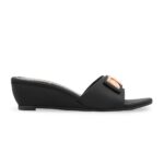 Black Formal Slipper For Ladies FR8504 - View 2