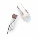Sky Blue Formal Slipper For Women FR8507 - View 5