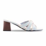 Sky Blue Formal Slipper For Women FR8507 - View 2