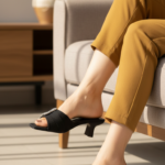 Black Formal Slipper For Women FR8508 - View 1