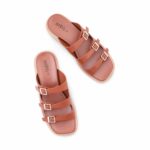 Brown Formal Slipper For Women FR8513 - View 5