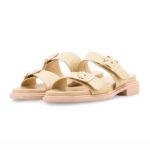 Mustard Formal Slipper For Women FR8514 - View 3