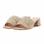 Beige Formal Slipper For Ladies FR8517 - View 3