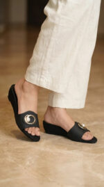 Black Formal Slipper For Women FR8520 - View 1