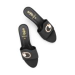 Black Formal Slipper For Women FR8520 - View 5