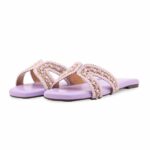 Purple Formal Slipper For Women FR8531 - View 3