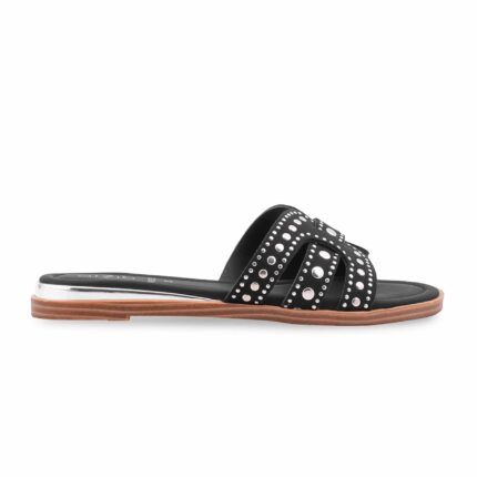 Black Formal Slipper For Ladies FR8537 - View 2