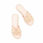 Beige Formal Slipper For Women FR8537 - View 5