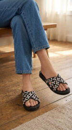 Black Formal Slipper For Women FR8539 - View 1