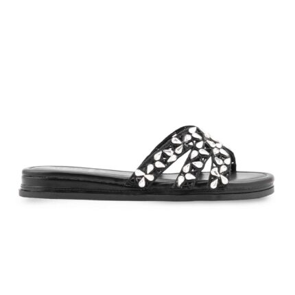 Black Formal Slipper For Women FR8539 - View 2