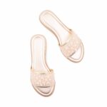 Golden Formal Slipper For Women FR8540 - View 5