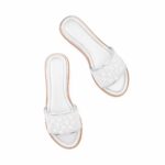 Silver Formal Slipper For Women FR8540 - View 5
