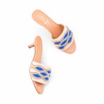 Blue Formal Slipper For Women FR8541 - View 5