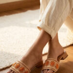 Brown Formal Slipper For Women FR8543 - View 1