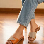Mustard Formal Slipper For Women FR8551 - View 1