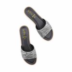 Grey Formal Slipper For Women FR8552 - View 5