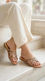 Copper Formal Slipper For Women FR8553 - View 3