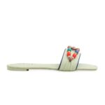 Green Formal Slipper For Women FR8554 - View 2