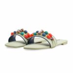 Green Formal Slipper For Women FR8554 - View 3