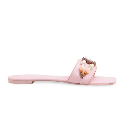 Pink Formal Slipper For Women FR8554 - View 2