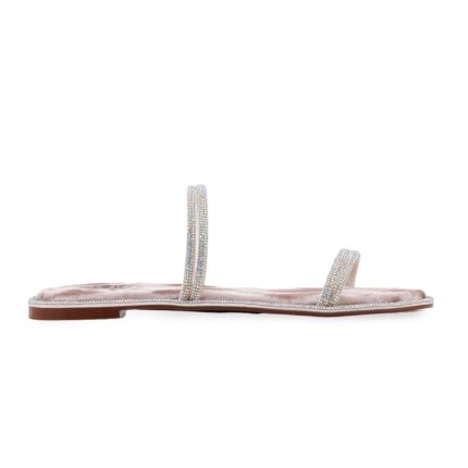 Beige Formal Slipper For Women FR8555 - View 2