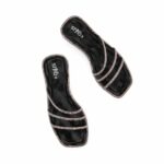 Black Formal Slipper For Women FR8556 - View 5