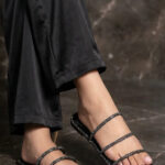 Black Formal Slipper For Women FR8557 - View 1