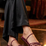 Maroon Formal Slipper For Women FR8558 - View 1