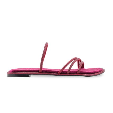 Maroon Formal Slipper For Women FR8558 - View 2