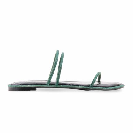 Green Formal Slipper For Women FR8560 - View 2