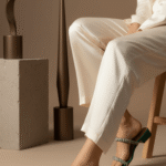 Green Fancy Slipper LFN713 - View 1