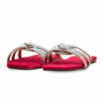 Maroon Fancy Slipper LFN715 - View 3