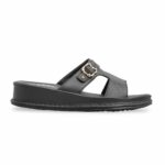 Black Formal Slipper For Ladies LPU702 - View 2