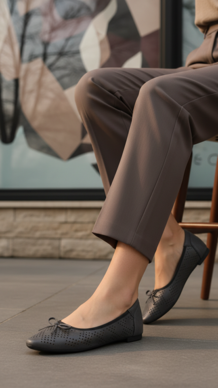 Black Pumps For Women LWN419 - View 1
