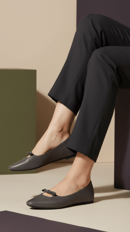 Grey Women Pumps LWN420 - View 1