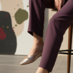 Golden Women Pumps LWN422 - View 1