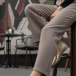Golden Pumps For Women LWN423 - View 1